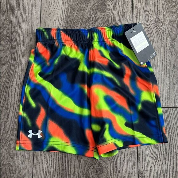 Under Armour boys Multicolor Athletic Shorts - Picture 1 of 4